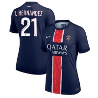 Maglie da calcio Paris Saint-Germain Lucas Hernandez #21 Prima Maglia Femminile 2024-25 Manica Corta